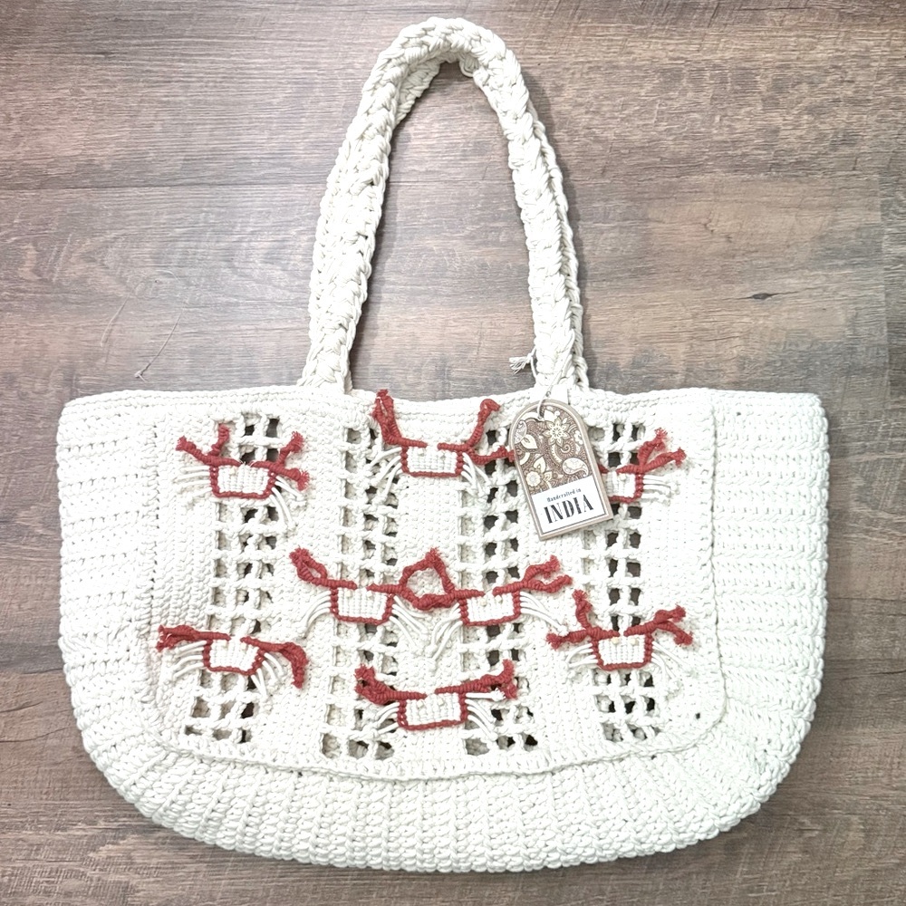 Crab Tote 🦀 Handcrafted In India